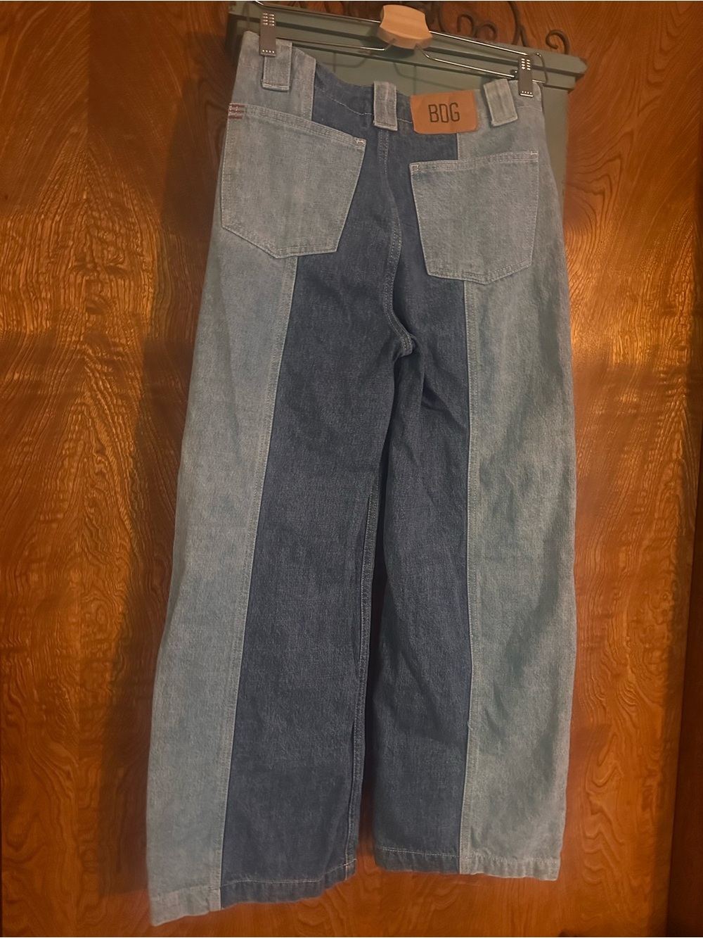 Two-Tone Women’s Denim Jeans - Blue